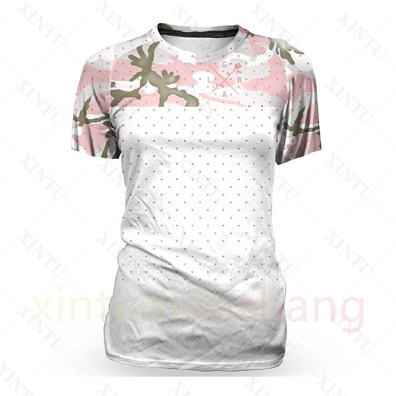 Mountain Biking Shirts - 여성용 테크니컬 저지 모토크로스 루즈 라이더