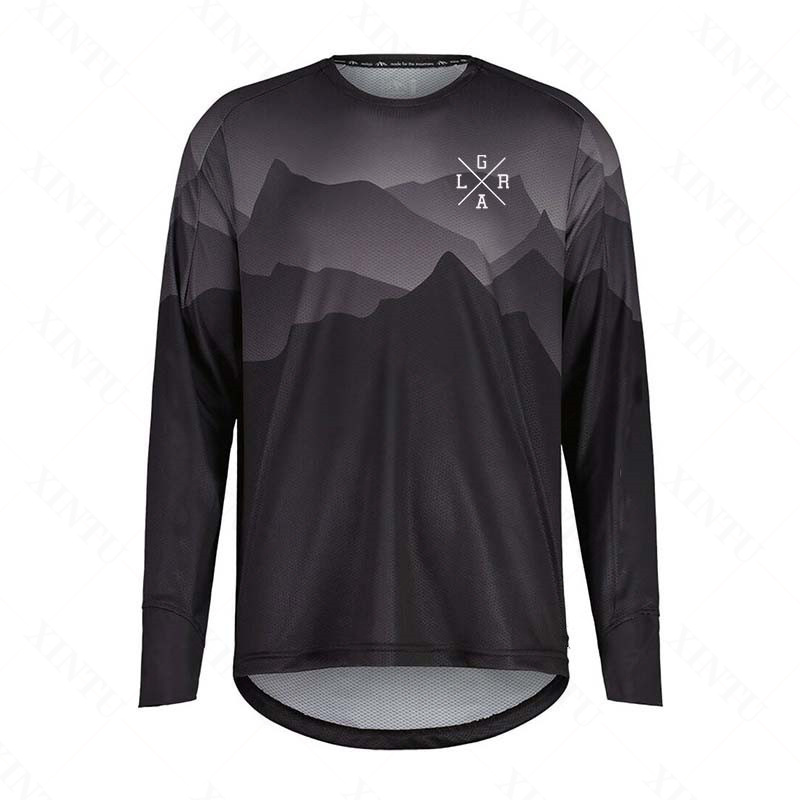 Mountain Biking Shirts - 남성용 오토바이 Lrga 저지 MTB BMX