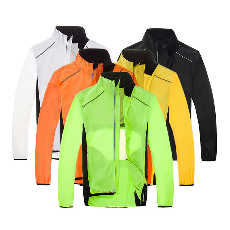 Mountain Biking Rain Jacket - 오렌지 바람 사이클링 자켓 mtb 산악