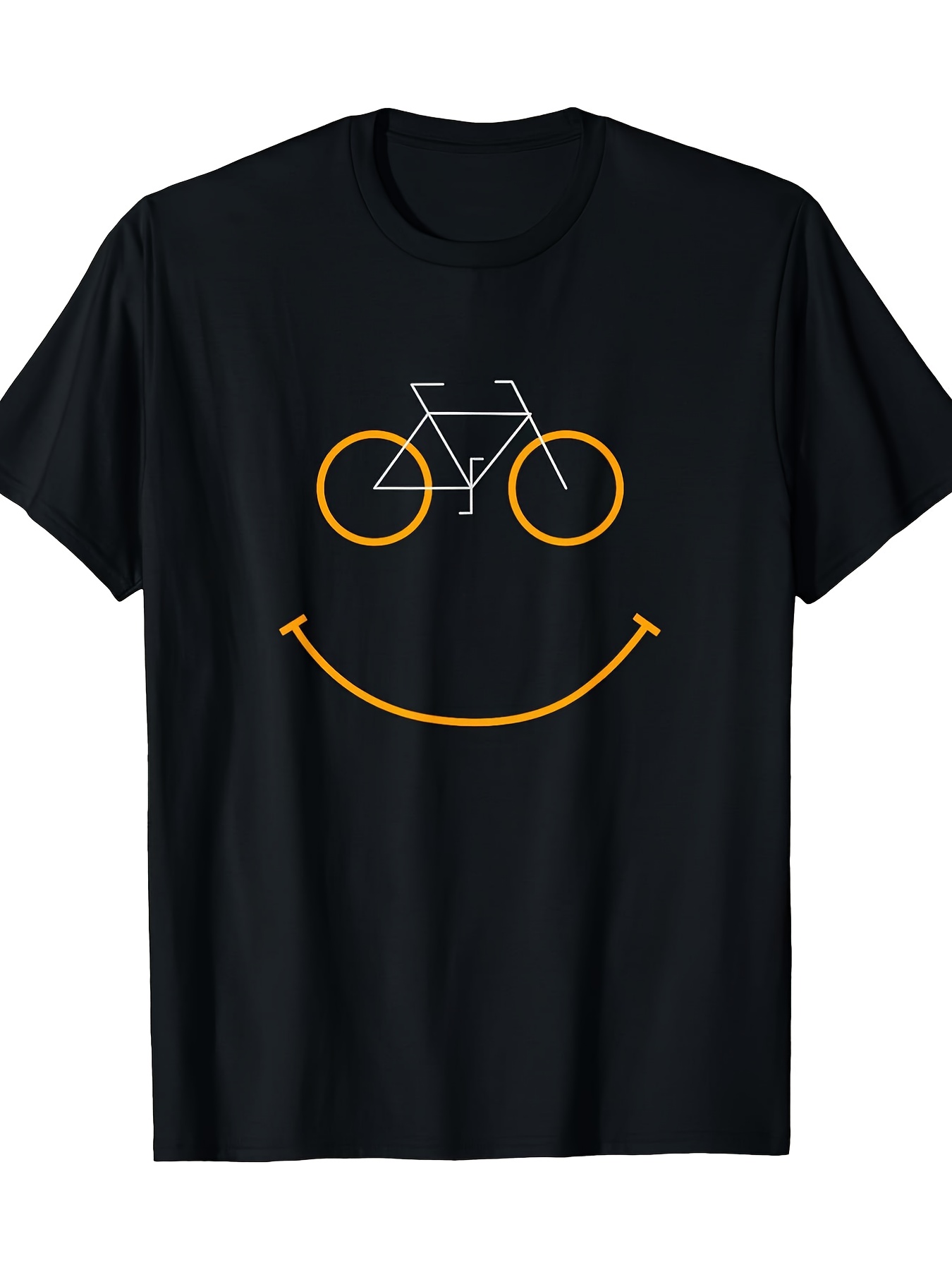 Mountain Biking Outfit - 남성용 헤비듀티 220g 사이클링 티셔츠 (스마일