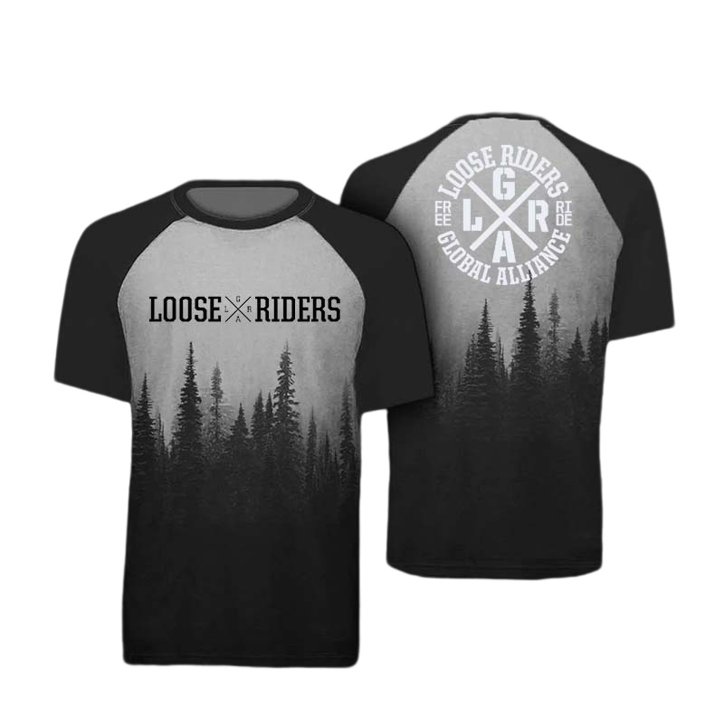 Mountain Biking Shirts - 2023 루즈 라이더 반팔 저지, BMX