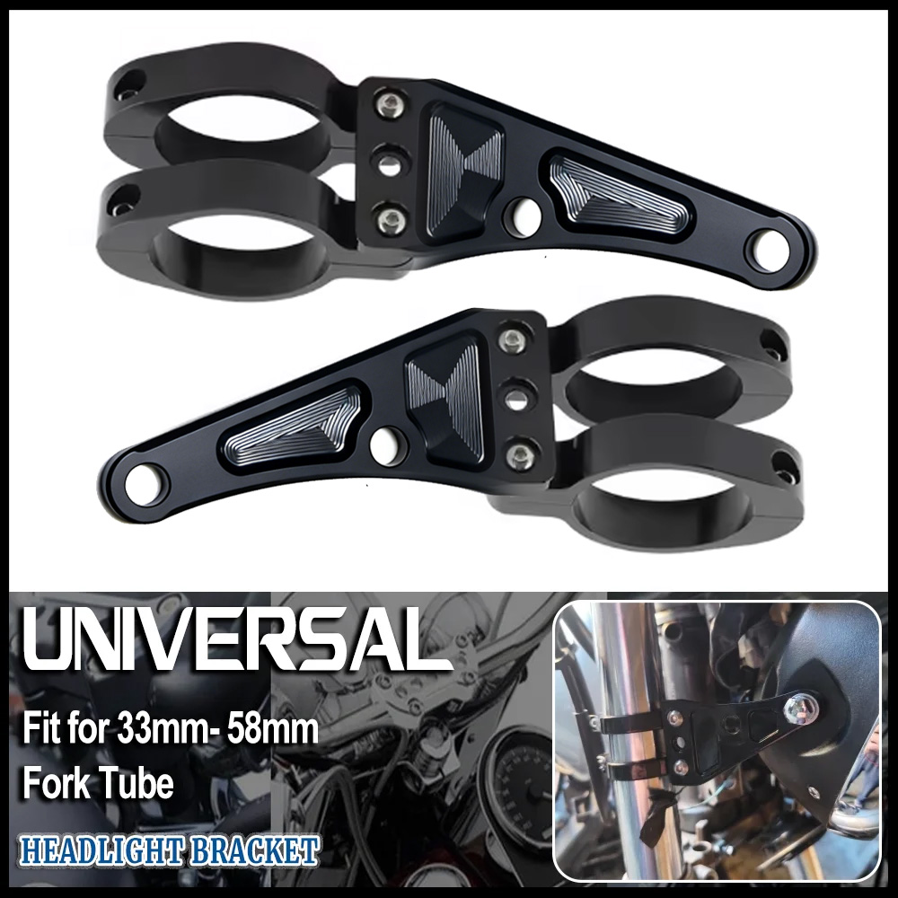 Xtreme Mountain Biking - 유니버설 33mm-58mm 헤드라이트 브래킷 마운트 클램프