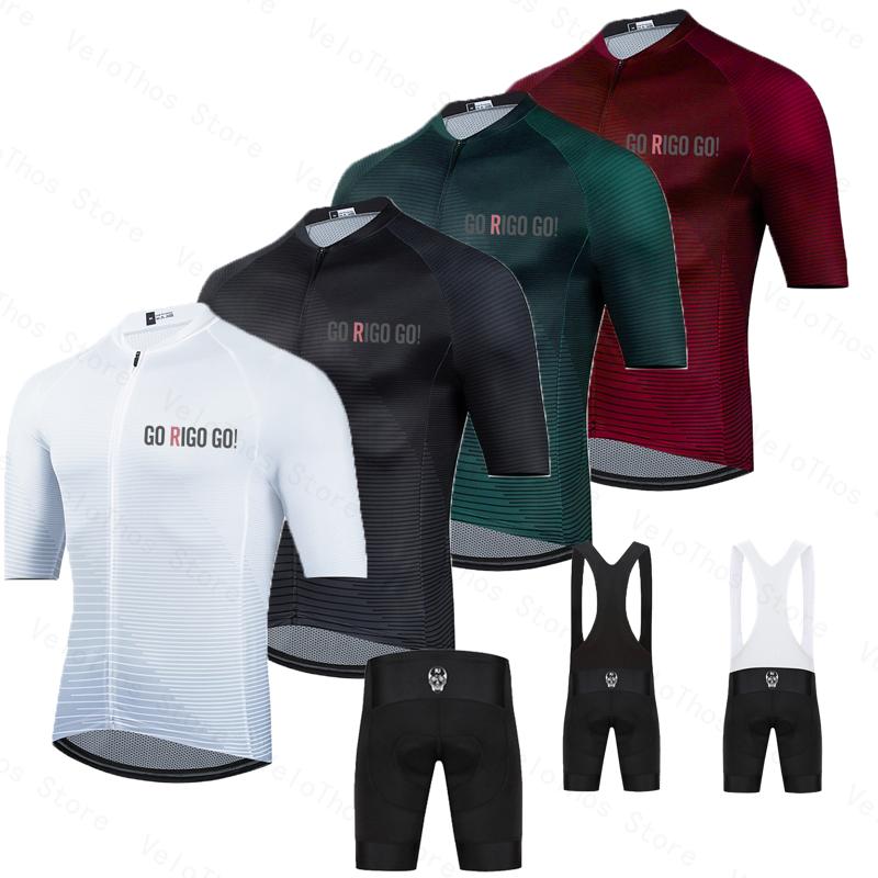 Mountain Biking Shorts - 고리고 사이클링 세트 반팔 저지 및