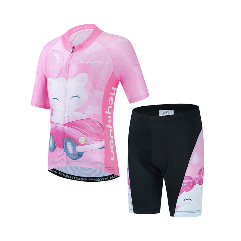 Mountain Biking Shirts - KEYIYUAN 어린이 도로 사이클링 저지 세트
