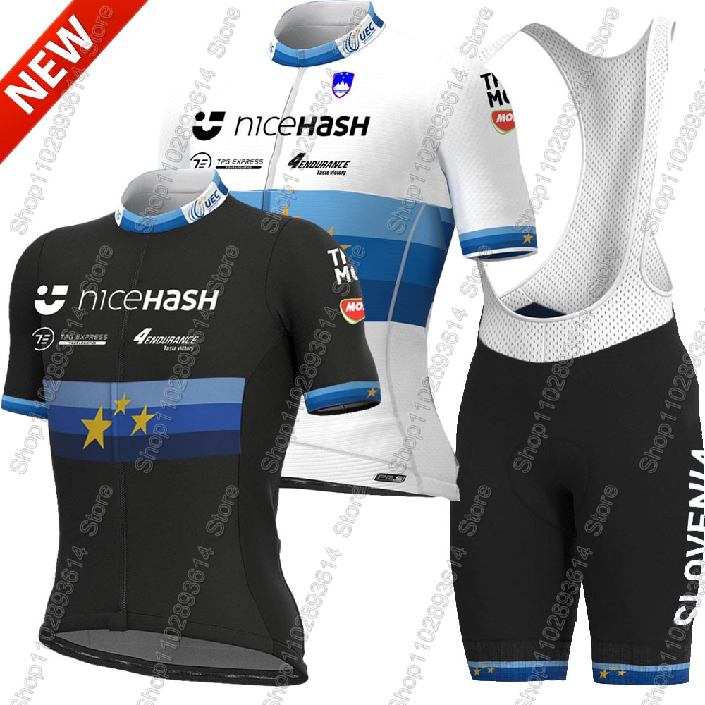 Mountain Biking Shorts - 슬로베니아 2026 국가대표 유럽 사이클링 저지