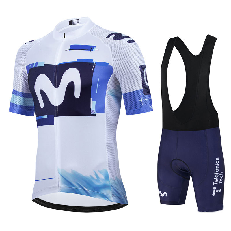 Mountain Biking Shorts - Movistar Pro Team 여름 사이클링 저지