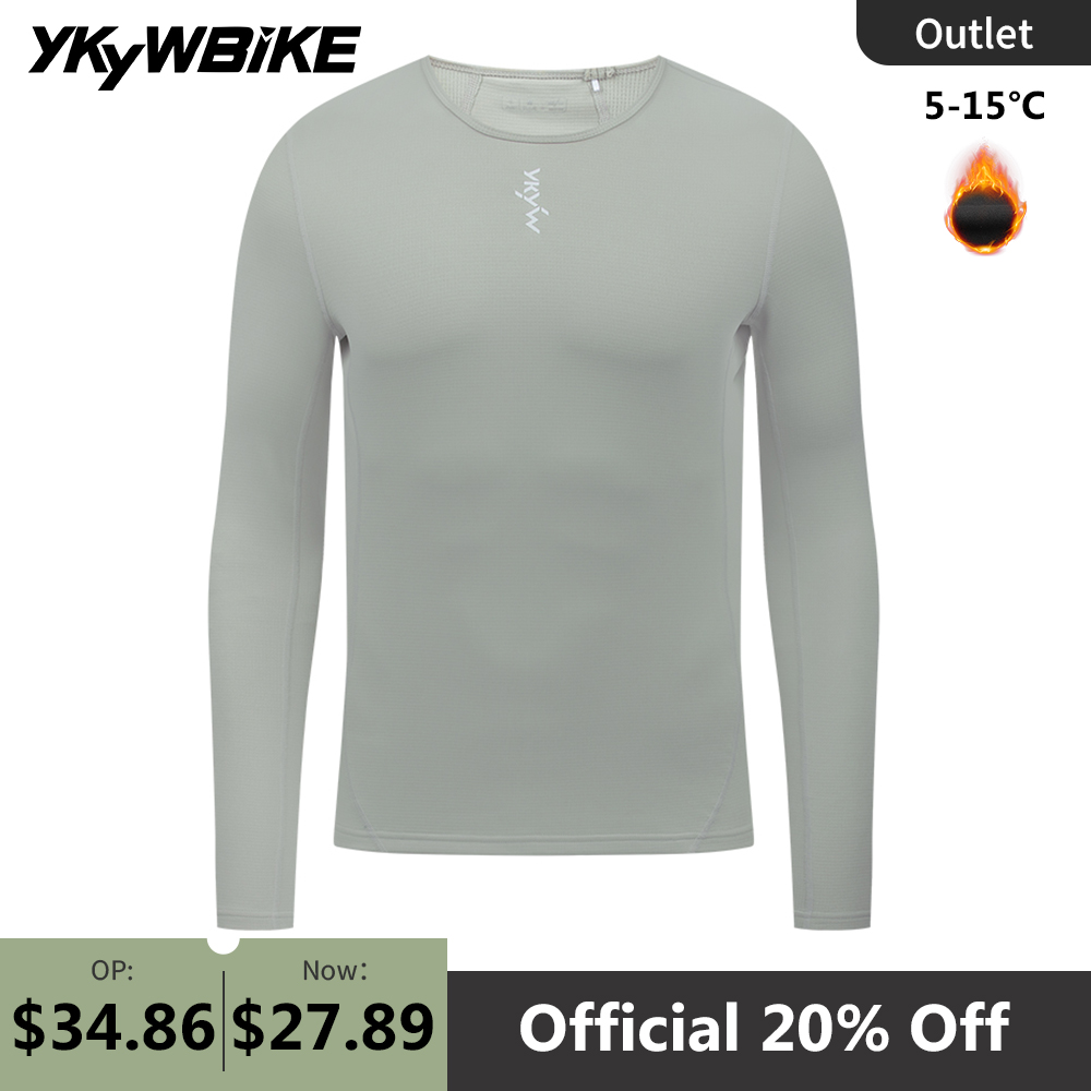 Mountain Biking Shirts - YKYWBIKE 남성용 사이클링 베이스 레이어 겨울