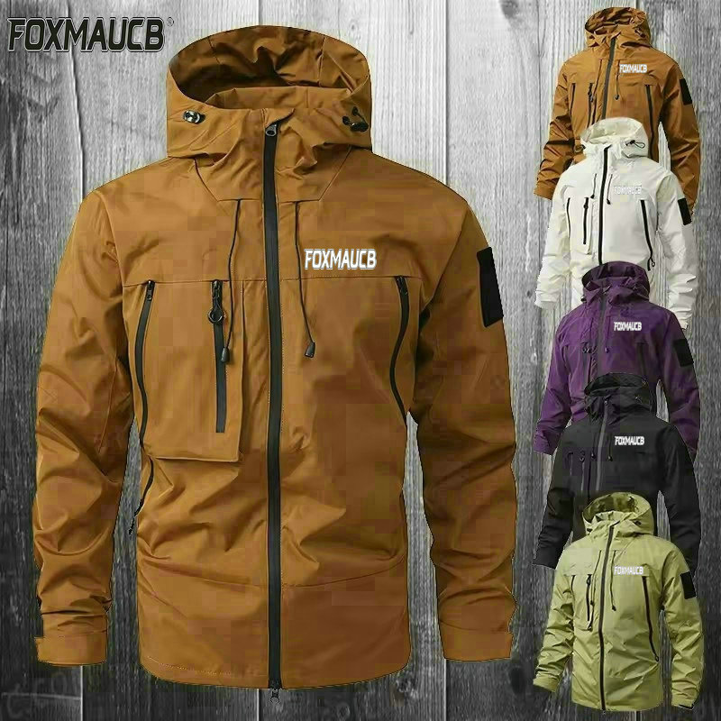 Mountain Biking Rain Jacket - FOXMAUCB 사이클링 레인 자켓 남성용 방수