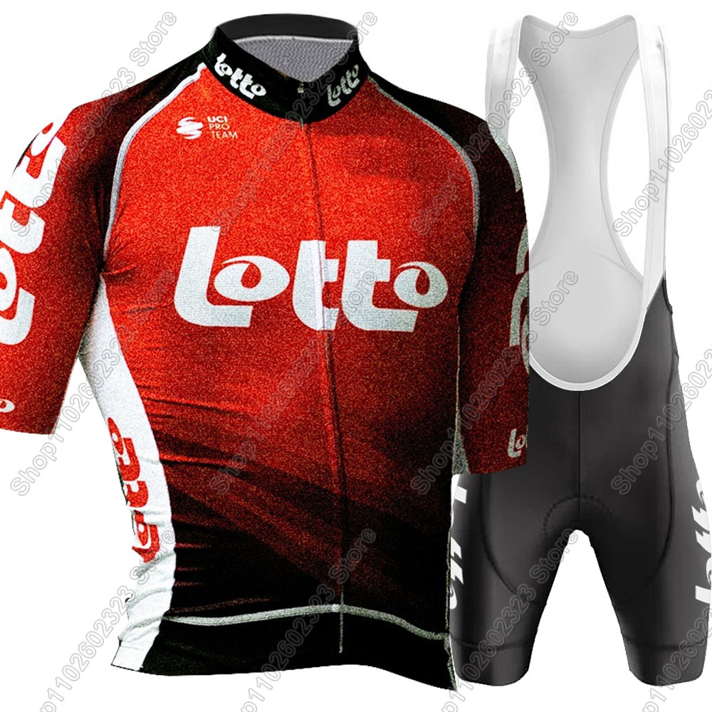2025 로또 팀 사이클링 저지 세트 여름 벨기에 의류 - Mountain Biking Shirts 리뷰 및 가격