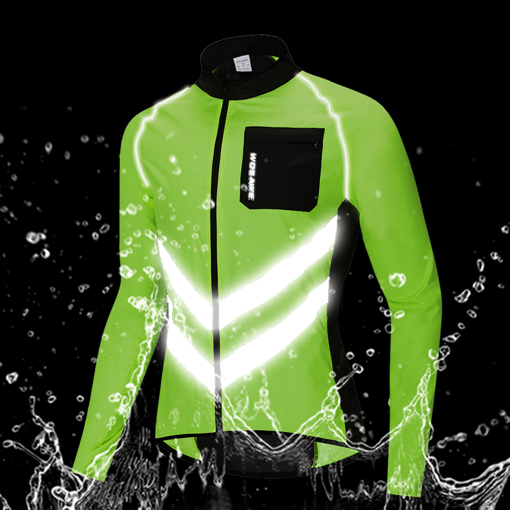 WOSAWE 사이클링 레인 자켓 높은 가시성 다기능 저 - Mountain Biking Rain Jacket 리뷰 및 가격