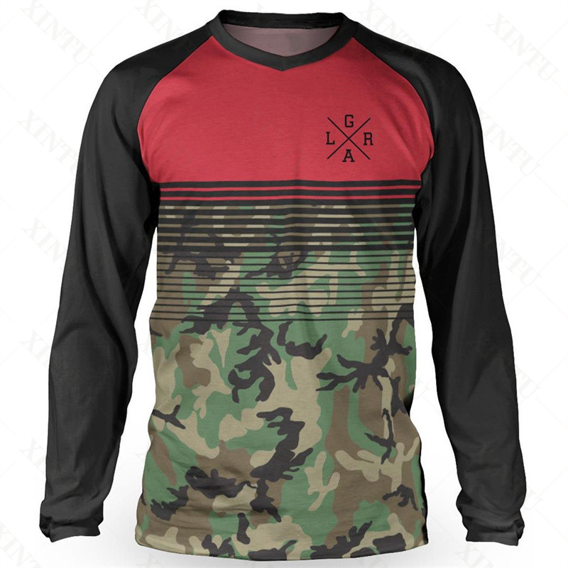 루즈 라이더 남성용 저지 DH 모토크로스 다운힐 슈트  - Mountain Biking Shirts 리뷰 및 가격