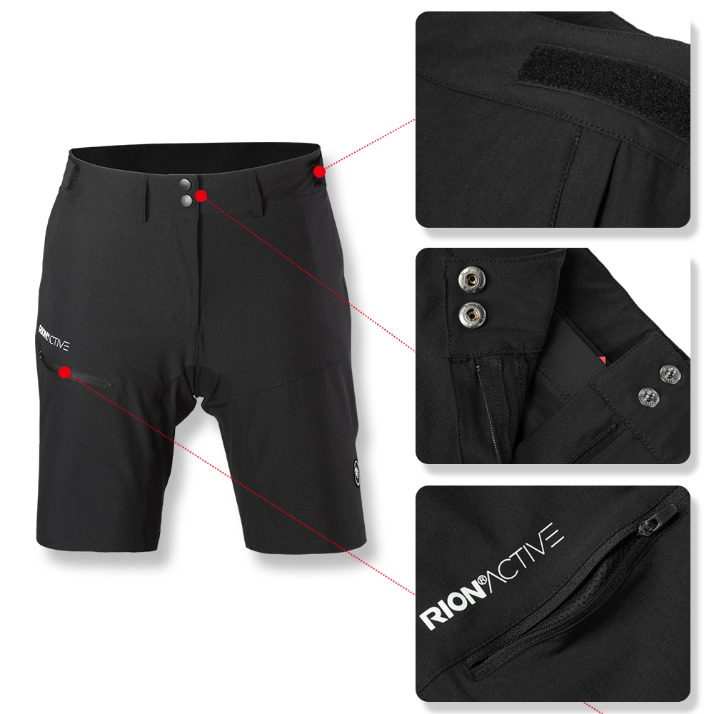RION 남성용 사이클링 반바지 탈착식 패딩 속옷 MT - Mountain Biking Outfit 리뷰 및 가격